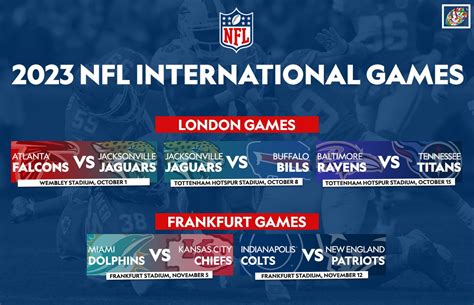 NFL Announces Schedule for 2025 International Games.